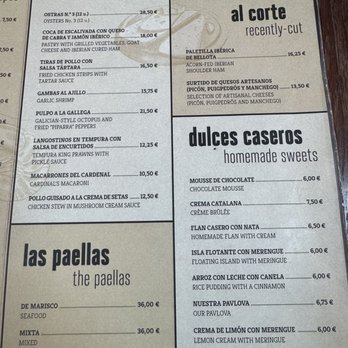El Nacional - Menu - Seafood Near Me - Barcelona, B El Nacional - Menu - Seafood Near Me - Barcelona, B