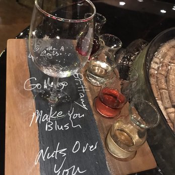 N2 Vino - Flight! 4 tastings for $10. Can't beat!  I'll be back to try others.  They also of course sell wine by the glass - Wineries Near Me - Lake Worth, Texas
