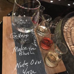 N2 Vino - Flight! 4 tastings for $10. Can't beat! I'll be back to try others. They also of course sell wine by the glass