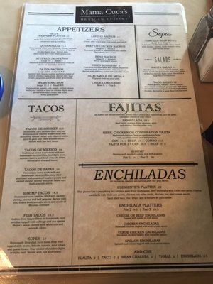 Menu photo 7 Mama Cuca's Mexican Cuisine Mansfield, TX