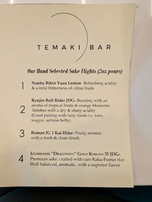 Menu photo 8 Temaki Bar San Jose, CA Menu photo 8 Temaki Bar San Jose, CA