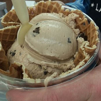 Kilwins Ice Cream - Chocolate - Fudge - Turtle Waffle Cone. - Ice Cream & Frozen Yogurt Near Me - Mackinaw City, Michigan