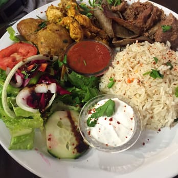 Cafe Turko - Grilled mixed meat plate - Halal Near Me - Seattle, Washington