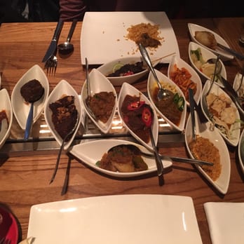 Blauw - The rice table and second plate - Indonesian Near Me - Amsterdam, New Hampshire