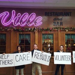 Ville Restaurant & Bar - The Ville Employees have been supporting The United Way &  A Caring Place Child Advocacy Center for 15 years !
