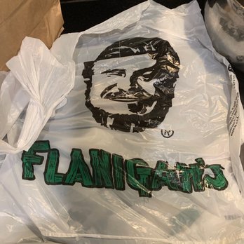Flanigan's - Hialeah - Take out bag - Seafood Near Me - Hialeah, Florida