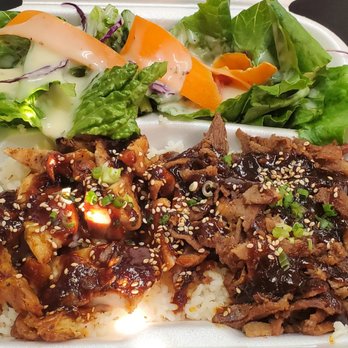 Charki’s Teriyaki - Chicken n Beef Plate with Salad - Japanese Near Me - Yuma, Arizona Charki’s Teriyaki - Chicken n Beef Plate with Salad - Japanese Near Me - Yuma, Arizona