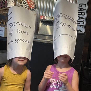 Dick's Last Resort - Pigeon Forge - The grandkids.. loving the visit! - American Near Me - Pigeon Forge, Tennessee