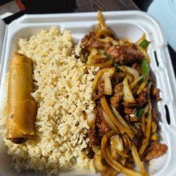 Twin Wok Restaurant - Beef with Scallions - Lunch Portion