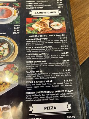 Menu photo 2 Kolbeh Turkish Restaurant Fairfax, VA Menu photo 2 Kolbeh Turkish Restaurant Fairfax, VA