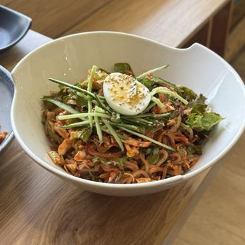 Baro Gimbap - Spicy Chewy Cold Noodles - Korean Near Me - Fullerton, California