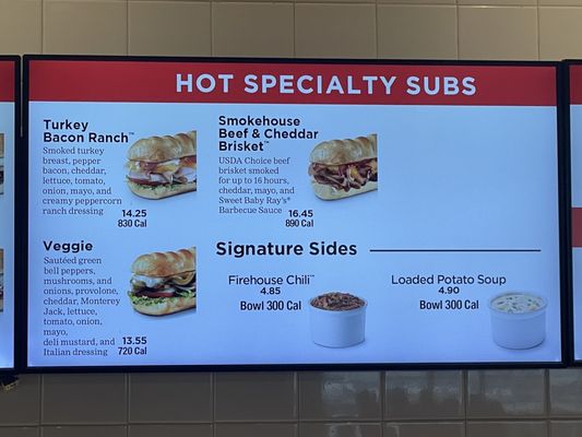 Menu photo 2 Firehouse Subs Newark, NJ Menu photo 2 Firehouse Subs Newark, NJ