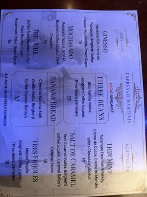 Menu photo 1 Three Beans Cafe Scottsdale, AZ Menu photo 1 Three Beans Cafe Scottsdale, AZ