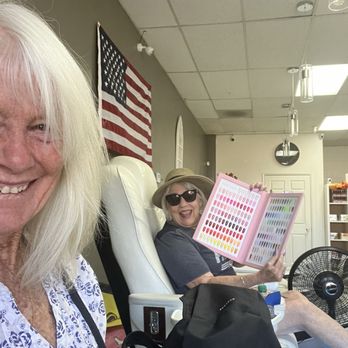 Vicky’s Nails & Spa - Picking our polish - Nail Salons Near Me - Hemet, California
