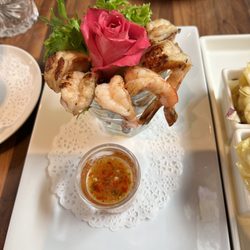 Dusit Restaurant - Gung Yang Ta-Krai- Gourmet Prawns