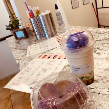 Sago Tea Bar ATBP - Ube pan de sal and halo halo - Bubble Tea Near Me - Apopka, Florida Sago Tea Bar ATBP - Ube pan de sal and halo halo - Bubble Tea Near Me - Apopka, Florida