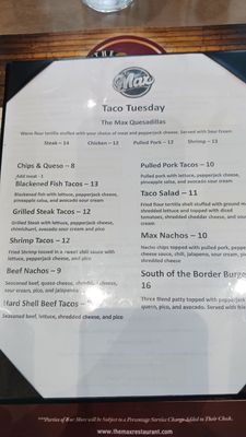 Menu photo 1 The Max Westlake, LA