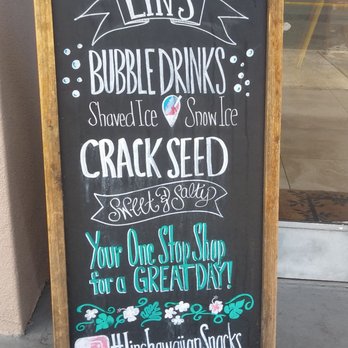Lin's Hawaiian Snacks - Bubble Tea Near Me - Honolulu, Hawaii