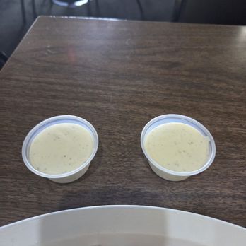 Littlerock Saloon - Ranch on left and jalapeño ranch on right - Pubs Near Me - Olympia, Washington Littlerock Saloon - Ranch on left and jalapeño ranch on right - Pubs Near Me - Olympia, Washington