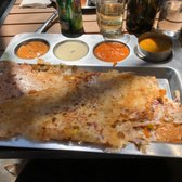 Photo of Dosa Royale - Brooklyn, NY, United States. Onion Rava dosa