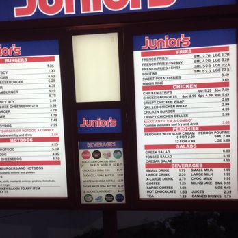 Junior's Restaurant - Burgers Near Me - Winnipeg, Manitoba