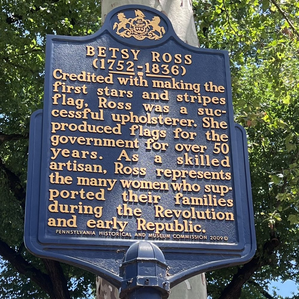 Betsy Ross Marker Betsy Ross Marker