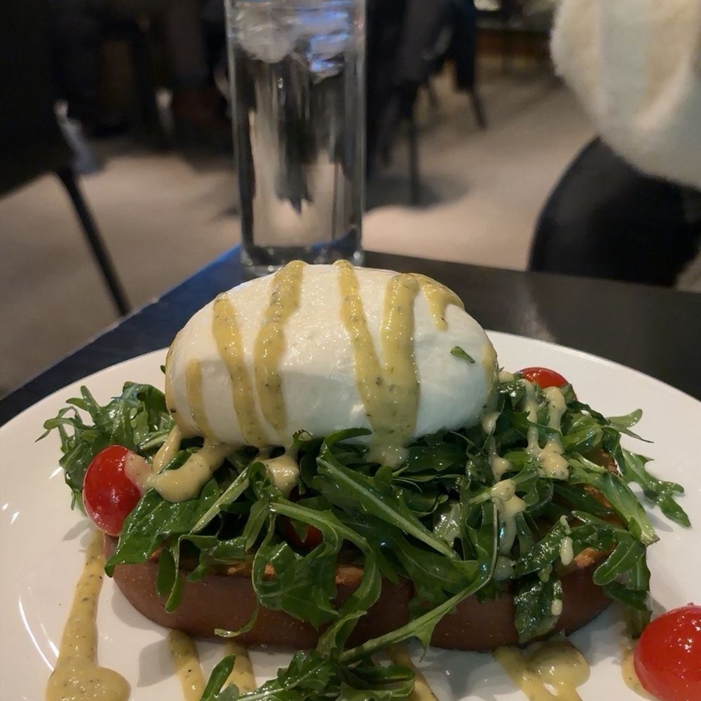 Burrata toast Burrata toast