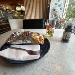 Birken Lunch - Shish Kebab with Nan bread