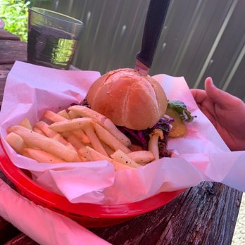 Blue Agate Cafe - Pulled pork sandwich - Cafes Near Me - Oceanside, Oregon Blue Agate Cafe - Pulled pork sandwich - Cafes Near Me - Oceanside, Oregon