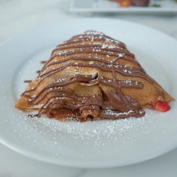 Blue Daisy - Nutella Banana Strawberry Crepe - Creperies Near Me - Santa Monica, California Blue Daisy - Nutella Banana Strawberry Crepe - Creperies Near Me - Santa Monica, California