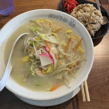 What's Up Men - Chanpon combo - Ramen Near Me - Fullerton, California What's Up Men - Chanpon combo - Ramen Near Me - Fullerton, California