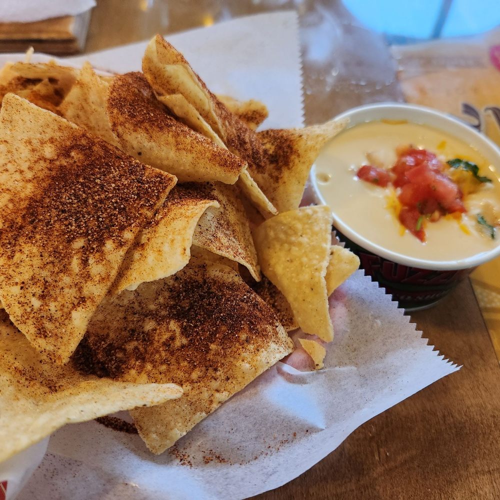 Fuzzy's Taco Shop - Chips and queso - Mexican Near Me - Mansfield, Texas Fuzzy's Taco Shop - Chips and queso - Mexican Near Me - Mansfield, Texas
