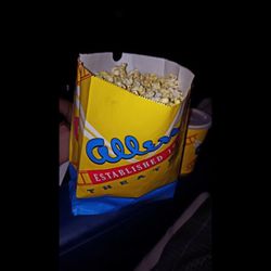 Gallaxy 8 Cinema - Allen Theaters - Unlimited popcorn and soft drinks