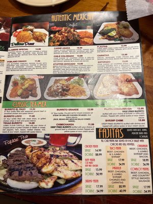 Menu photo 2 Don Toros Bonham, TX