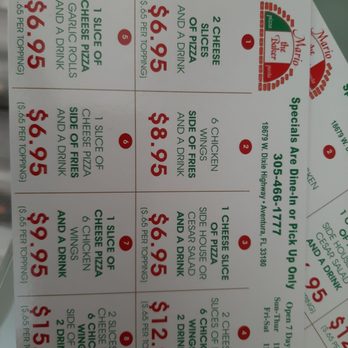 Mario The Baker - Special menu lunch or dinner - Pizza Near Me - Aventura, Florida Mario The Baker - Special menu lunch or dinner - Pizza Near Me - Aventura, Florida