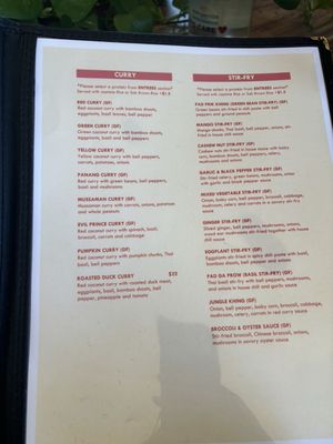 Menu photo 3 Esan Thai Portland, OR