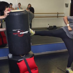 Fem Defend - Sandy has some POWERFUL kicks!