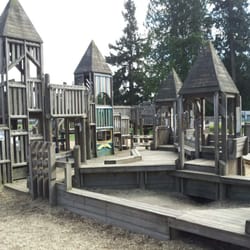 Cascade Elementary School - This school has a pretty cool established wooden playground that is open to the public during non school hours.