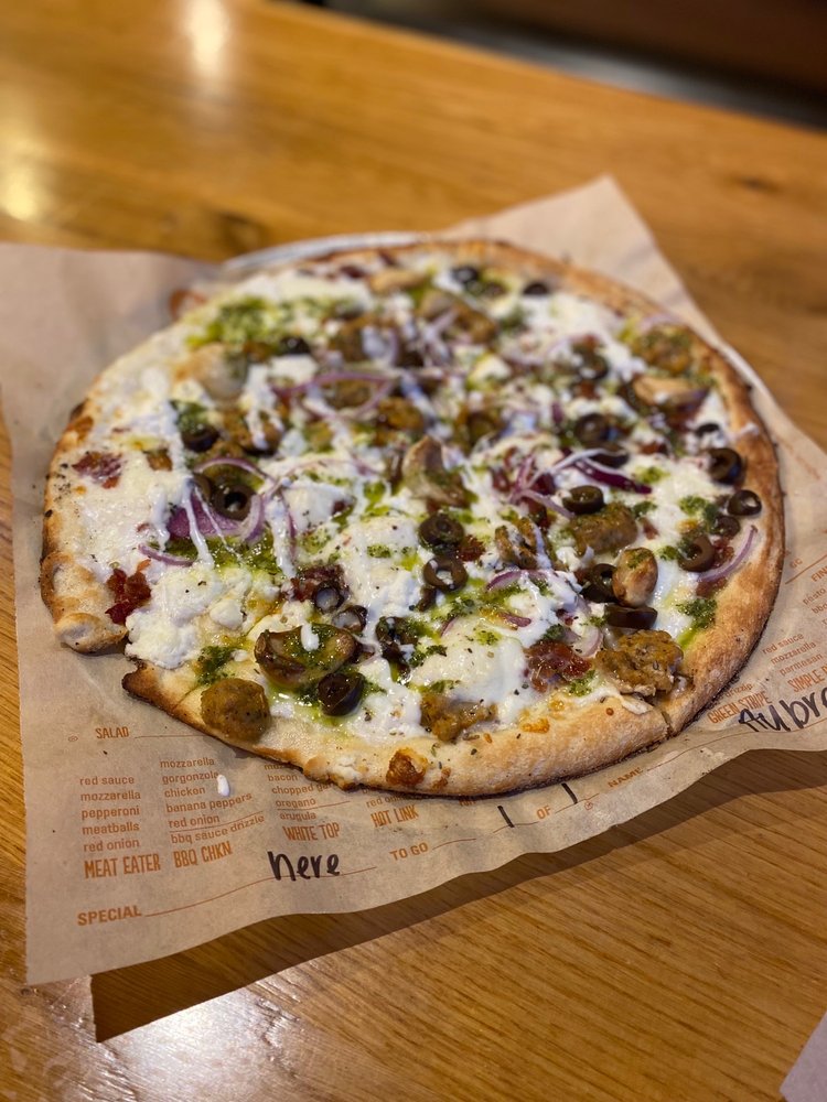 Food from Blaze Pizza