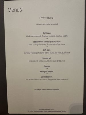 Menu photo 3 La Table de Levernois Levernois, 21