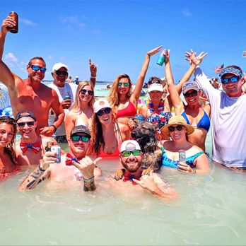 Lightly Salted Charters - Party at the Islamorada Sandbar - Boat Tours Near Me - Islamorada, Florida
