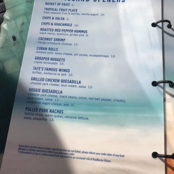 Tate Island Grill - Sandpearl Resort - Apps - Seafood Near Me - Clearwater, Florida Tate Island Grill - Sandpearl Resort - Apps - Seafood Near Me - Clearwater, Florida
