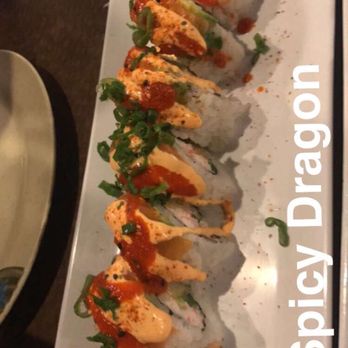 Bento Box - Spicy Dragon - substitute tuna with Salmon - Japanese Near Me - Sacramento, California