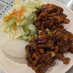 Oshio Teriyaki - Combo Chinese and teriyaki plate $20