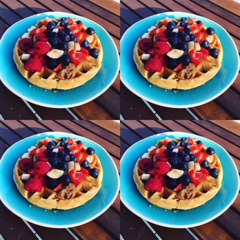 Integrated Fit Coach - How about Homemade Almond Flour Waffles with Almond Butter and Berries for Breakfast? - Boot Camps Near Me - San Diego, California Integrated Fit Coach - How about Homemade Almond Flour Waffles with Almond Butter and Berries for Breakfast? - Boot Camps Near Me - San Diego, California