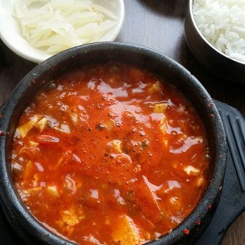 Manna - Soft Tofu Soup. Perfect Spices n flavor. Delicious  !!!! - Korean Near Me - San Francisco, California
