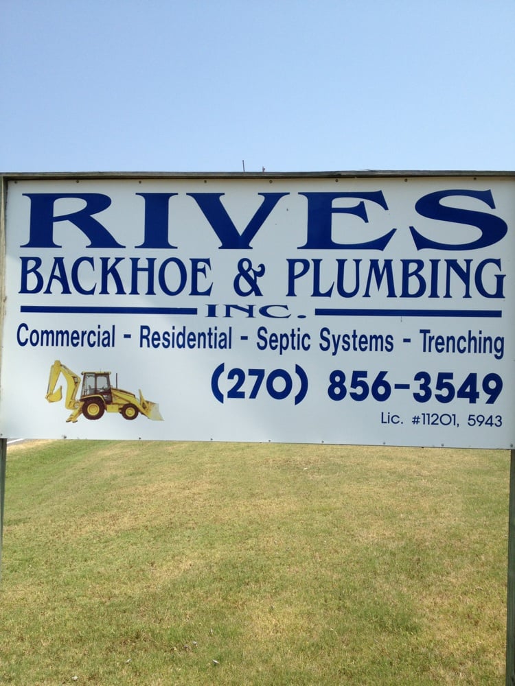 Slide of Rives Backhoe & Plumbing