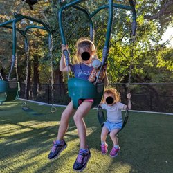 Brook Street Park - Cool double swing!