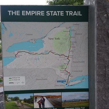 Empire State Trail - The end of the line. - Hiking Near Me