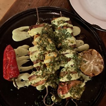 Suenos x Soho House - Octopus skewers - Seafood Near Me - Chicago, Illinois Suenos x Soho House - Octopus skewers - Seafood Near Me - Chicago, Illinois